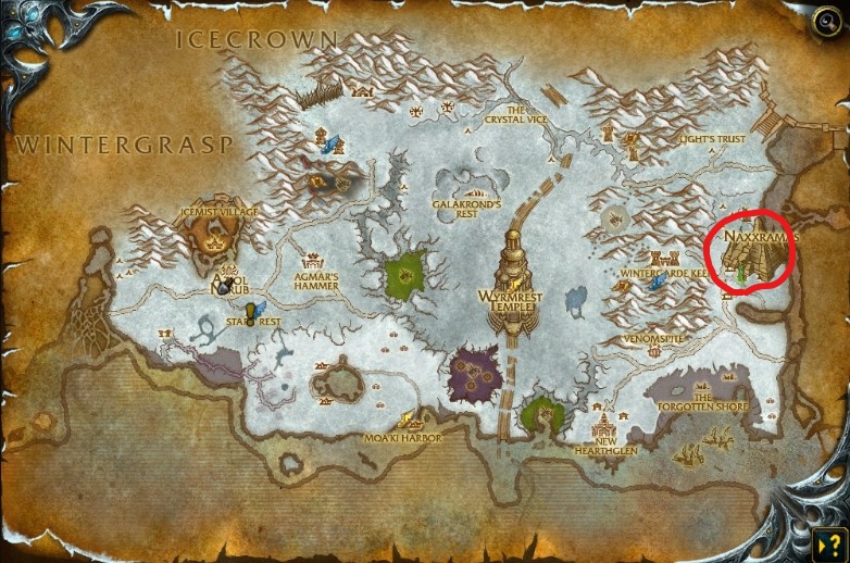 naxxramas map