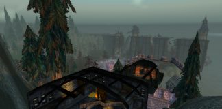 Outside the Keep: Venturing into Silverpine Forest Shadwofang Keep overhead